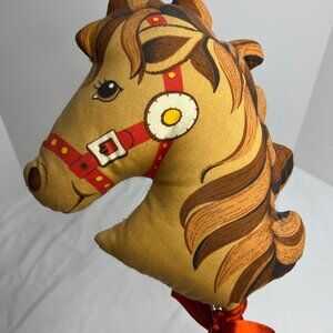 Vintage Stick Hobby Horse Wood Handle